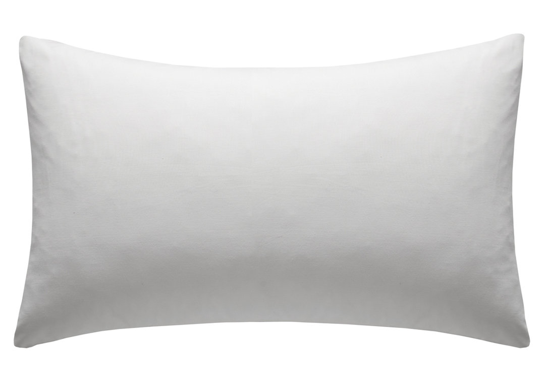 Catherine Lansfield Unisex White Easy Iron 180 Thread Count Polycotton Percale Oxford Pillowcase Pair In - Image 2