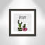 «Cacti A», art encadré-47835033-47835038