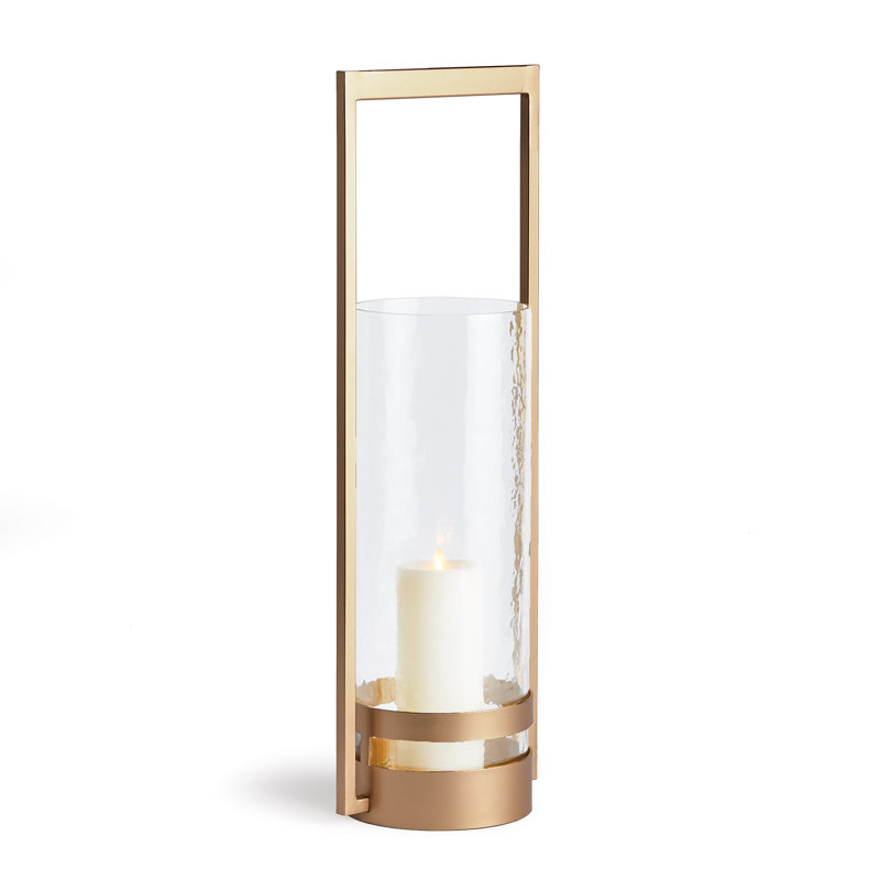 Hurricane Candle Holder, 25" H x 6.50" W x 8.50" D
