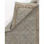 Tapis unique 3 pi 3 po x 15 pi 8 po années 1910 Blues / taupe / brun chocolat / brun clair / beige