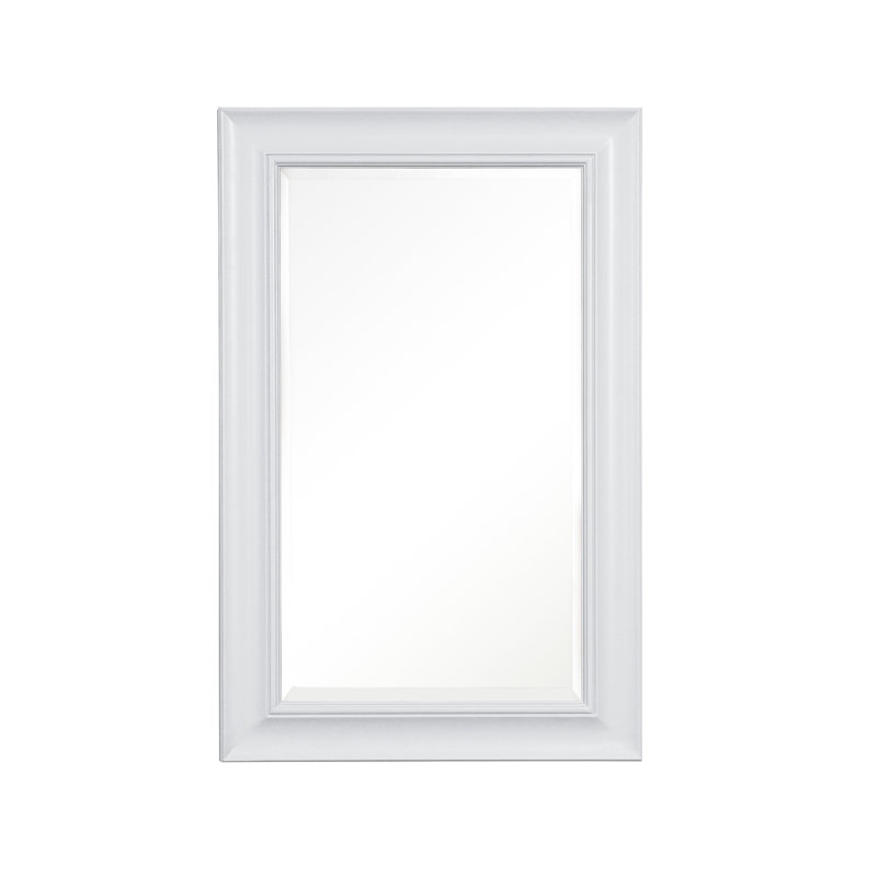 Armoire à pharmacie à fixation en surface avec 4 tablettes réglables Aqueelah, Blanc
