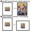Cadre photo 18 x 24 Americanflat - Utiliser comme cadre 10 x 8 avec passe-partout ou cadre 18 x 24 sans passe-partout - Cadre photo fin avec plexiglas - noir-114866699