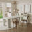 Modern Extendable Dining Table With Storage Shelf, Space Saving Expandable Kitchen Table For Apartment Or Small Spaces,White-114193256