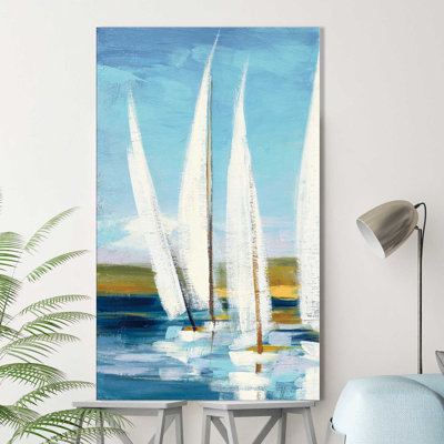 «Horizon III», reproduction de peinture à l'acrylique sur toile