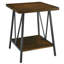 Table de bout haute de 24 po avec rangement Aalexis