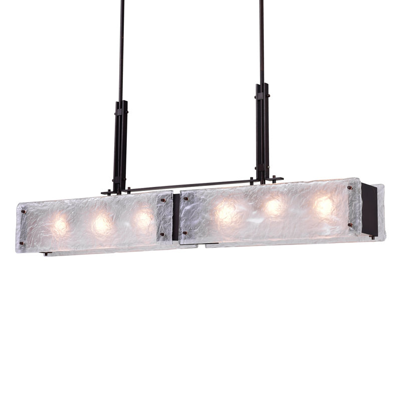 Paradiso 6 - Light Satin Black Square/Rectangle Pendant