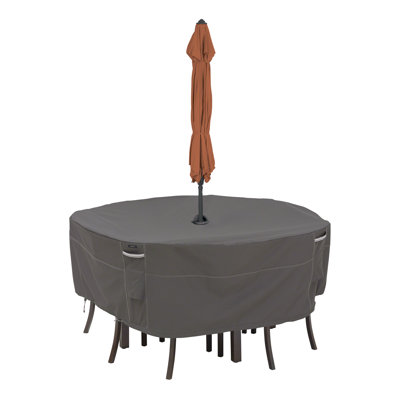 Khalil Patio Dining Set Cover with Lifetime Warranty by Arlmont & Co.