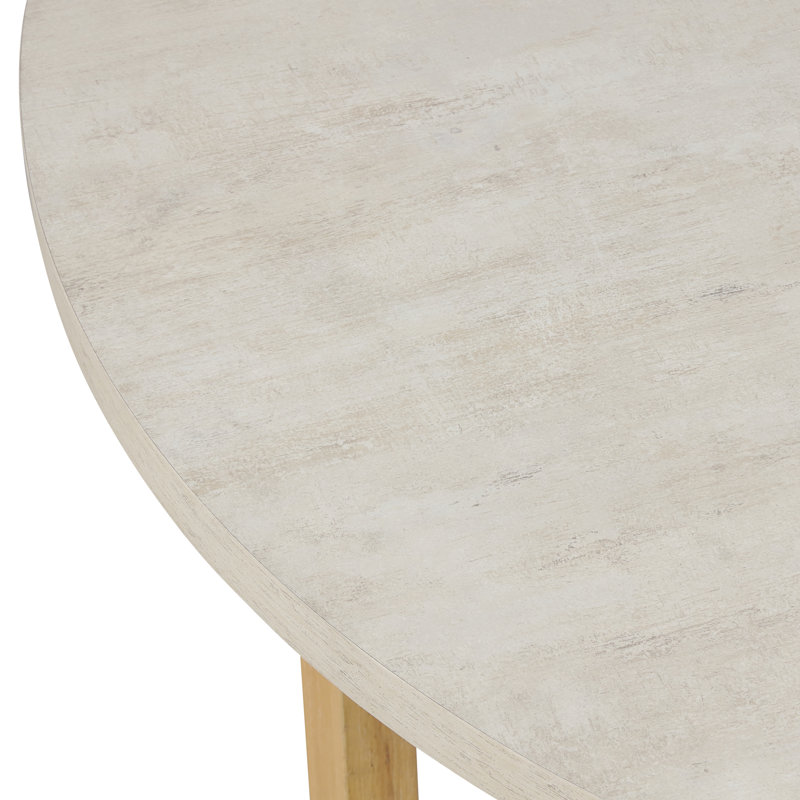 Table de salle à manger ronde en bois Arden