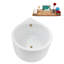 Bac autoportant avec drain 47 "Streamline-102287806