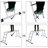 16 - Step Aluminum Lightweight Folding Multi-Position Ladder