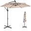 9,8 pi Parasol en polyester en porte-à-faux en polyester-314156287