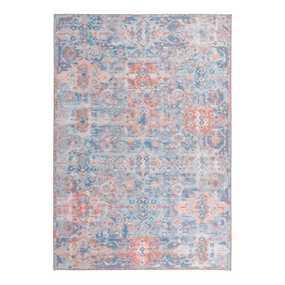Mayzelle Chenille Oriental Indoor Rug