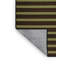 Tapis brun à rayures horizontales lavable à la machine-1852549740