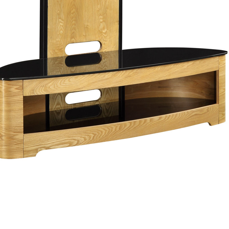 Sunterra Unfinished TV Stand for TVs up to 55", Oak