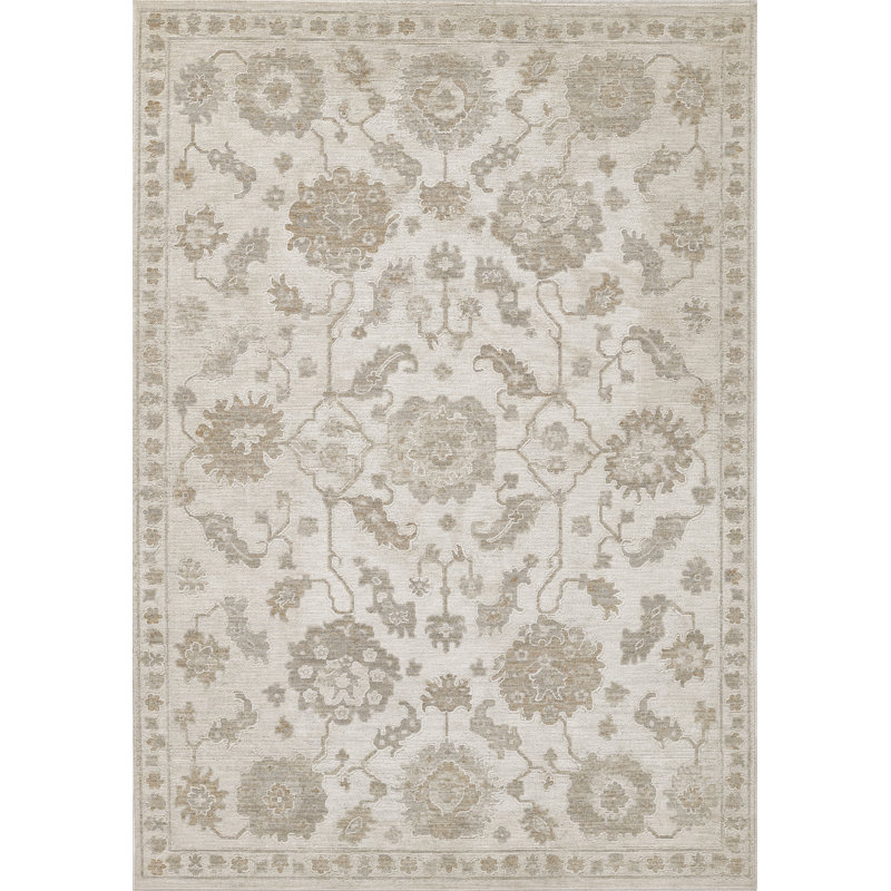 Tapis beige Momeni Ansel , Rectangulaire 8 pi x 10 pi