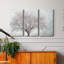 A Feel Of Spring I - Ensemble de 3 impressions sur toile tendue-1418266460