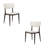 Myella 18'' H Faux Leather Upholstered Side Chair-772074143