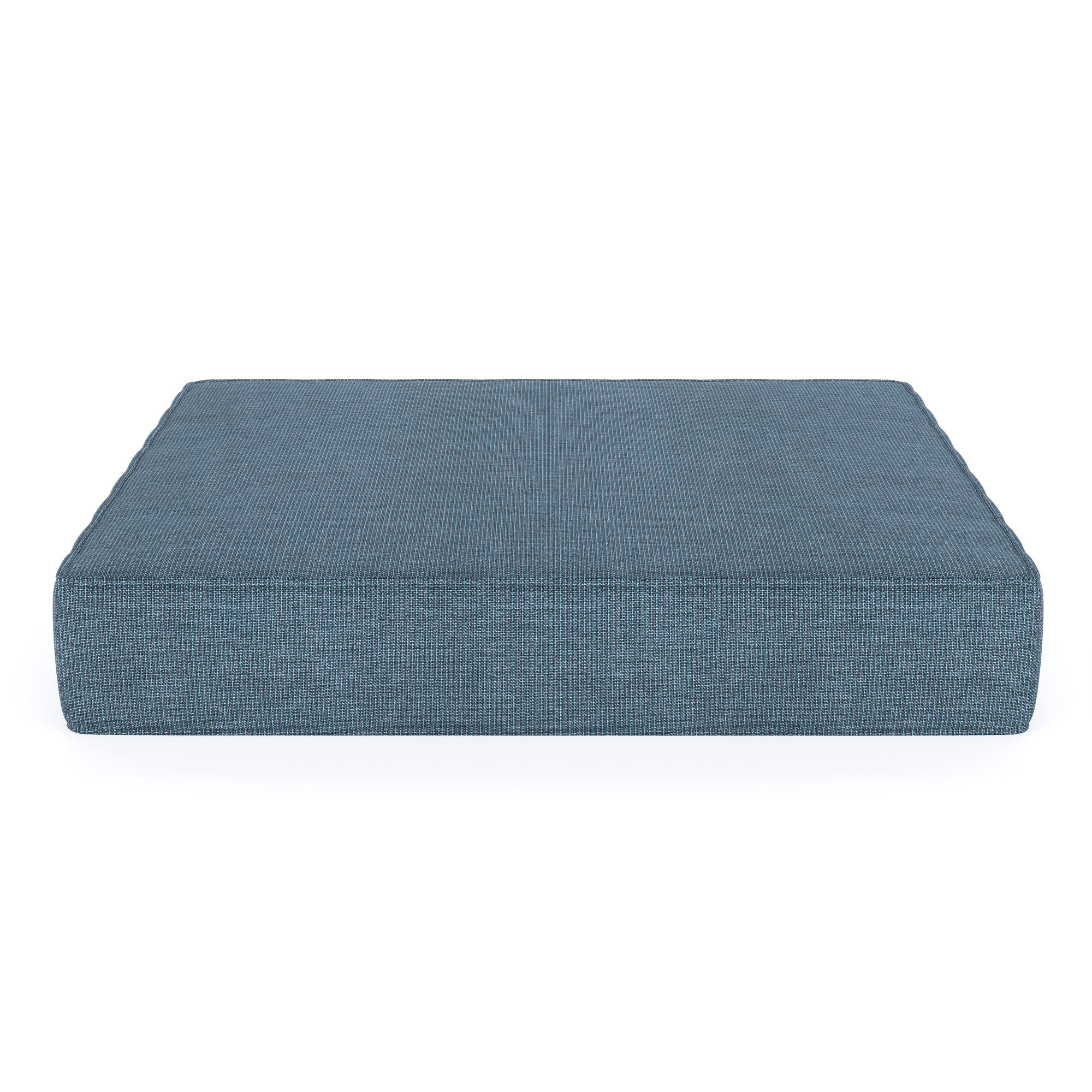 Sunbrella® Outdoor Ottoman Cushion, Spectrum Denim Sunbrella®, 4" H x 24" W x 20.5" D