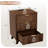 17.72 Inch 3 Drawer Grid Pattern Vredenburgh With US Standard Power Outlets-1099339628