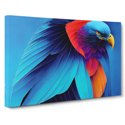 Ingenious Eagle Bird - Wrapped Canvas