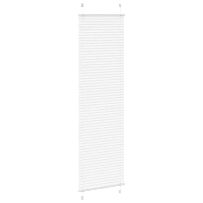 Room Darkening Pleated Blind, 65cmW x 200cmL, White