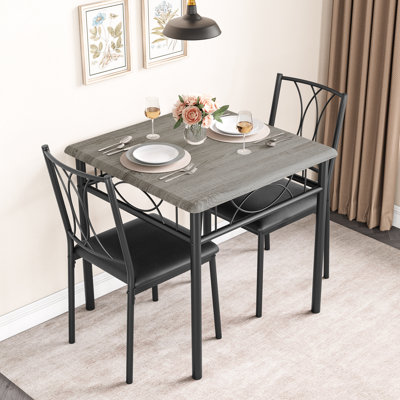 Kitchen Table Set W/ Upholstered Chairs