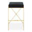 Colewood Upholstered Counter Stool with Metal Frame-1280697015