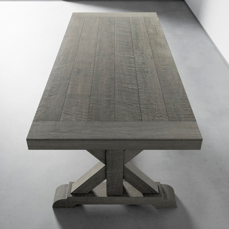 Table de salle à manger Madera, Gris rustique, L 78 po x l 35 po