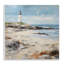 Plaque murale «Phare sur un rivage rocheux», design par LSR Creative Studio