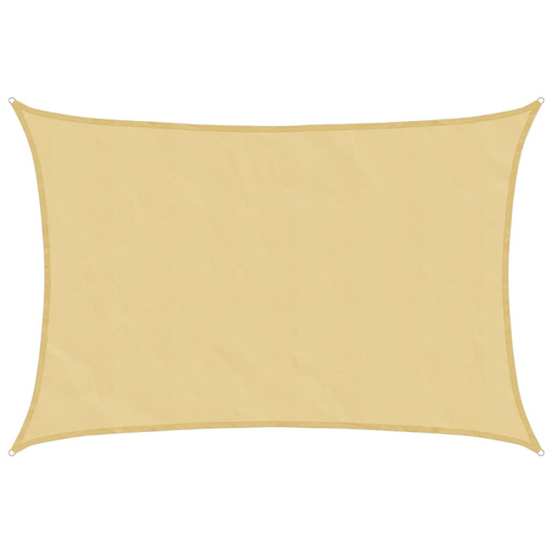 Carillon 100% Polyester Oxford 3m x 2m  Rectangle Shade Sail, Sand