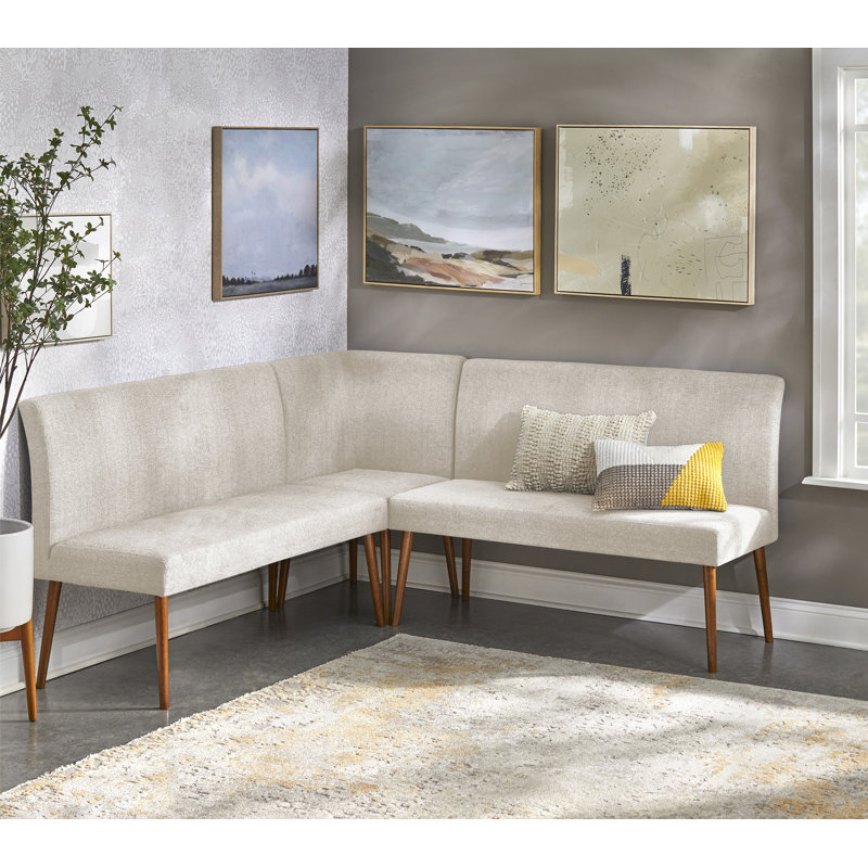 3 - Person Four Leg Dining Set, Cream