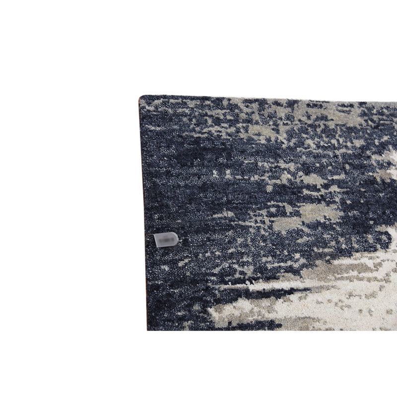 Hand Knotted Area Rug, Rectangle 9' x 12'