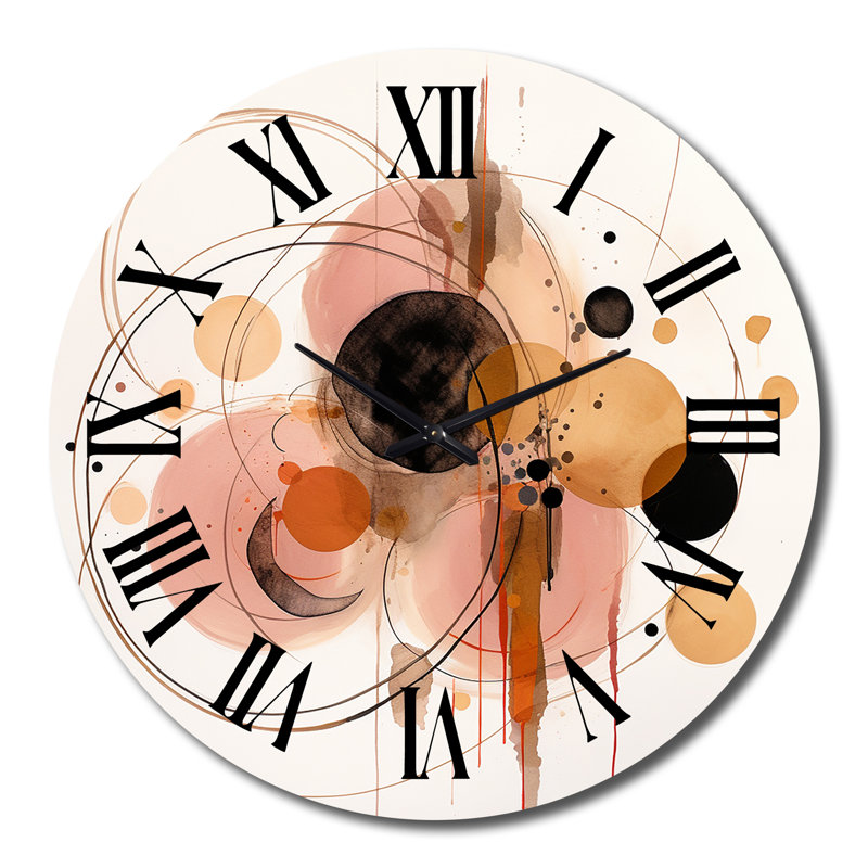 Horloge murale en métal, Grand