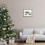 «Christmas Tree Farm Truck», art mural encadré doré sur toile par House Fenway-1863966962-1863966966