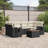 Vidaxl Garden Sofa Set , Cream White-114311275
