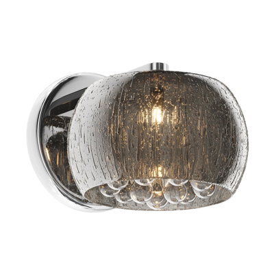 Glass Armed Sconce
