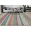 Wool Striped Area Rug