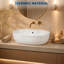 Lavabo vasque ovale en céramique Modern Modern