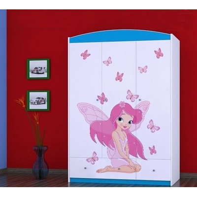 Irmtraud 3 Door Wardrobe