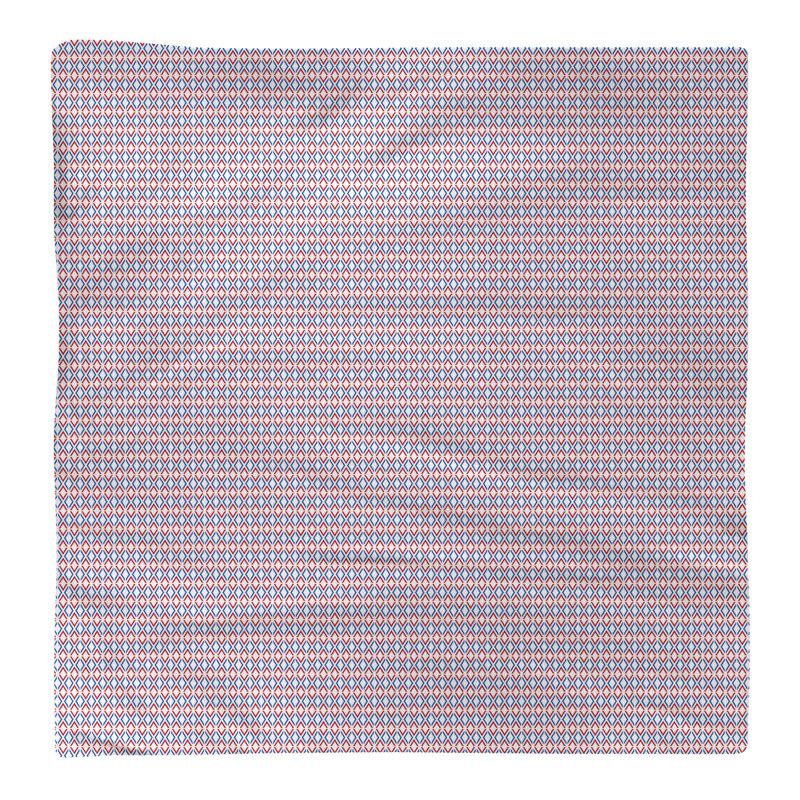 Geometric Square Napkin, 10" x 10", Violet, Polyester