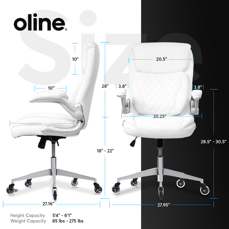 Oline ErgoAce Executive Ergonomic Office Chair Brown