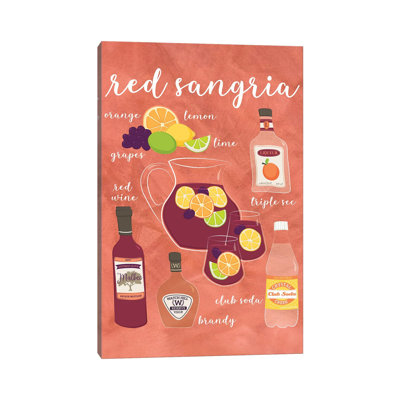 Fresh Flavors V 1 Piece Wall Art on Canvas