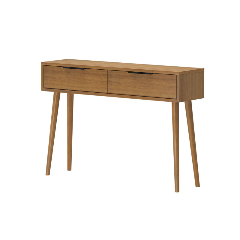 Labrisha 46.25'' Solid Wood Console Table, Pecan