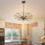 Lustre en cristal Vintage Bronze