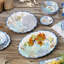 Ensemble de plateaux 2 pièces Blue Lagoon Melamine