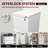 14.57" W 2 Drawer Mobile File Cabinet with Lock for Home and Office - Fully Assembled Except Wheels-289533633