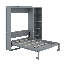 Lit escamotable avec tablettes Murphy-217214643