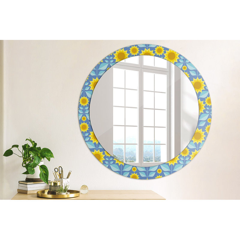 Huldar Glass Flat Wall Mirror
