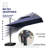 10' Square Cantilever Umbrella with Base and Umbrella Cover with Zipper-1375373497
