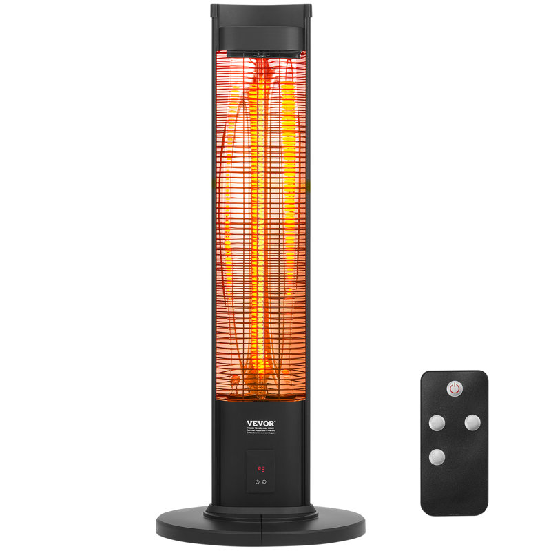 VEVOR 1500 Watt Standing Patio Heater Space Heater